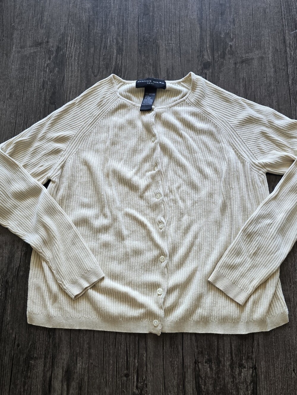 August Silk Knits Cardigan